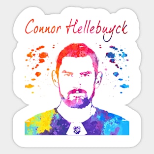 Connor Hellebuyck Sticker